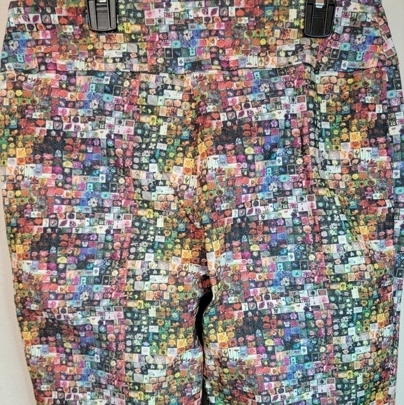 Lisette Montreal Micro Mosaic Floral Fit to Flatter pants Size 8 - Picture 5 of 9